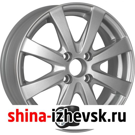 Колесный диск Tech Line 634 6xR16 4×100 ET37 DIA60.1 (уценка) серебристый в Ижевске